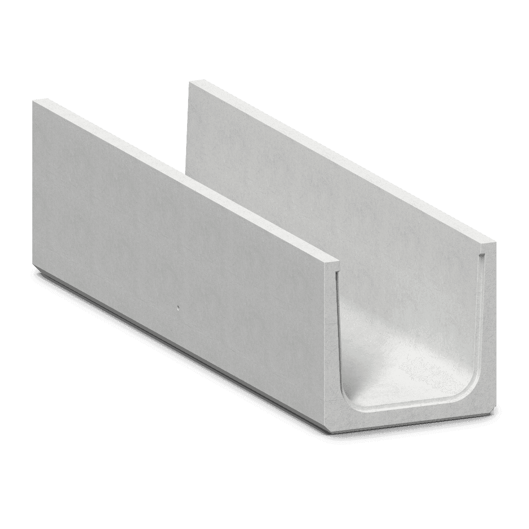 T6 U-Shape Drain · Light — precast drainage